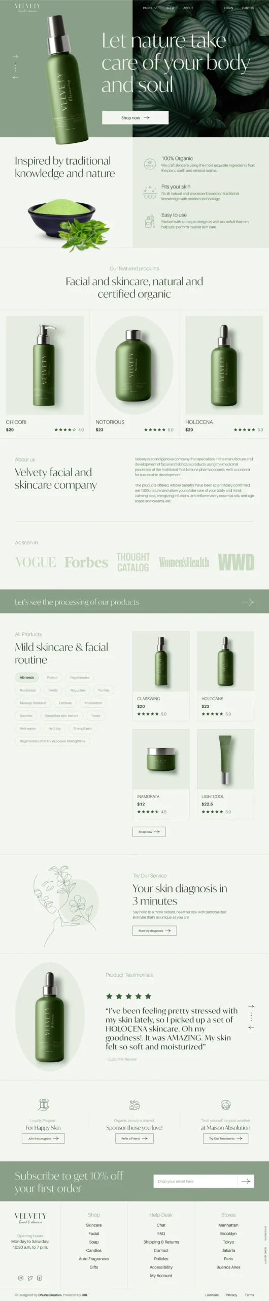 Trang bán đồ skincare