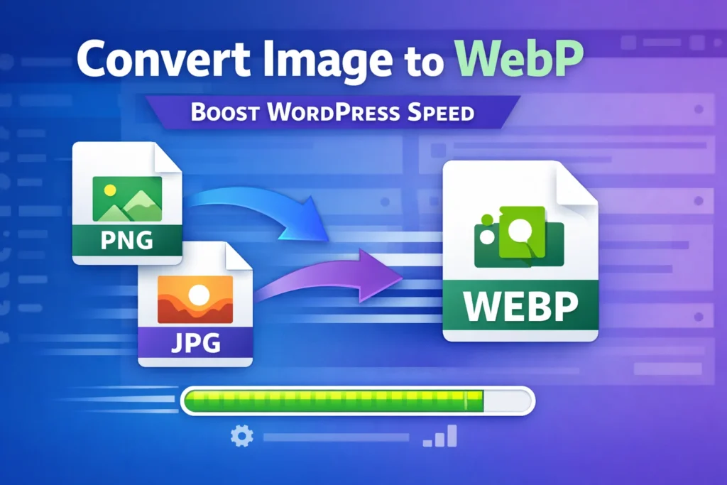 Tối ưu hình ảnh WordPress sang WebP tự động